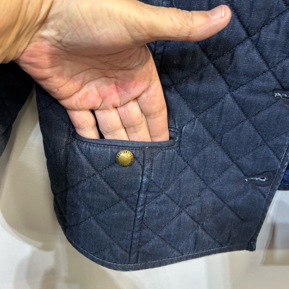LRL Ralph Lauren Quilted Barn Jacket - Coastal Grandmother / Large ,Y2K - Picture 5 of 6